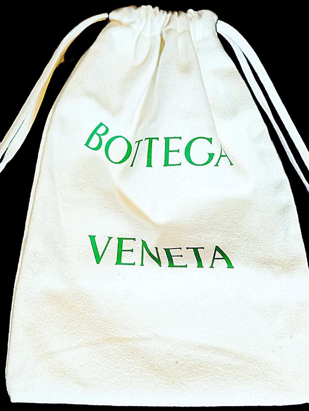 Bottega Veneta Dust Bag 11.5" x 8" Green Drawstring Handbag Pouch Replacement